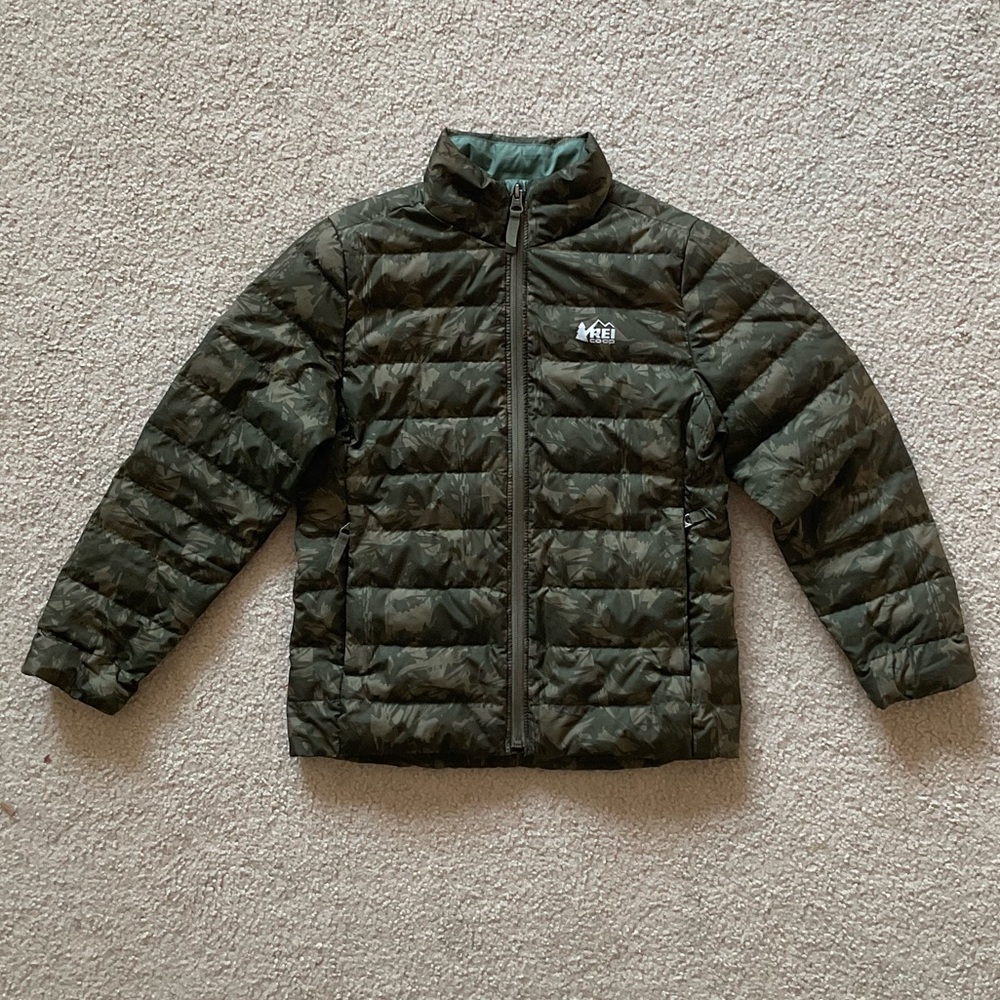 REI Down Jacket - Boys/Kids Sz Small - 8